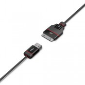 iLuv ICB27BLK Charge and Sync cable for Galaxy Tab and Galaxy S series 